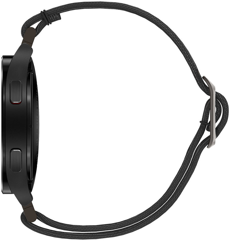 Spigen Fit Lite - Universeel Smartwatch 20MM Bandje - Nylon - Zwart afbeelding 6