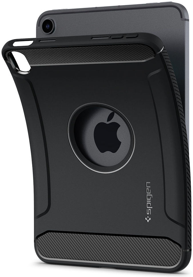 Spigen Rugged Armor Apple iPad Mini 7 / 6 Hoesje Zwart afbeelding 4