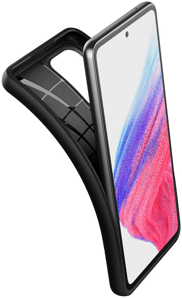 Spigen Core Armor Samsung Galaxy A53 Hoesje Back Cover Zwart afbeelding 2