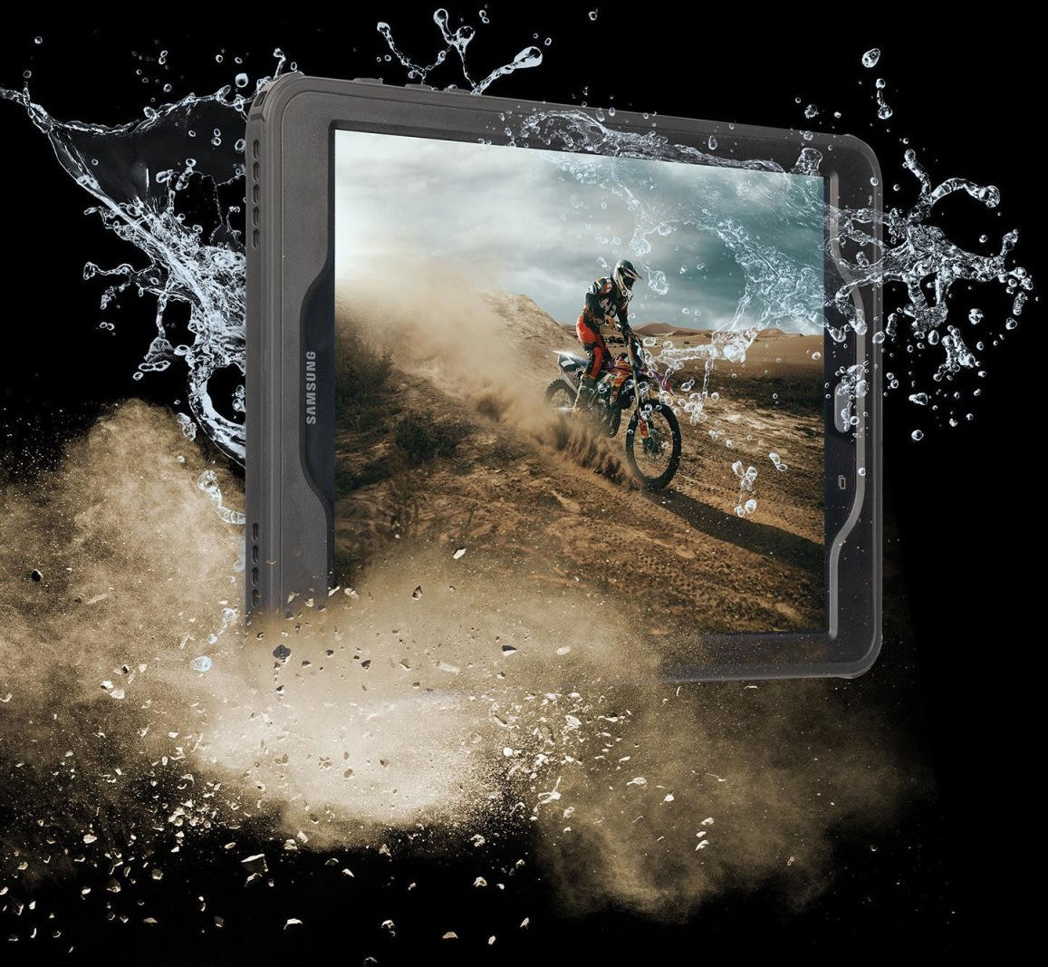 4smarts Rugged Active Pro STARK Apple iPad 10.2 Hoes Waterdicht Zwart afbeelding 5