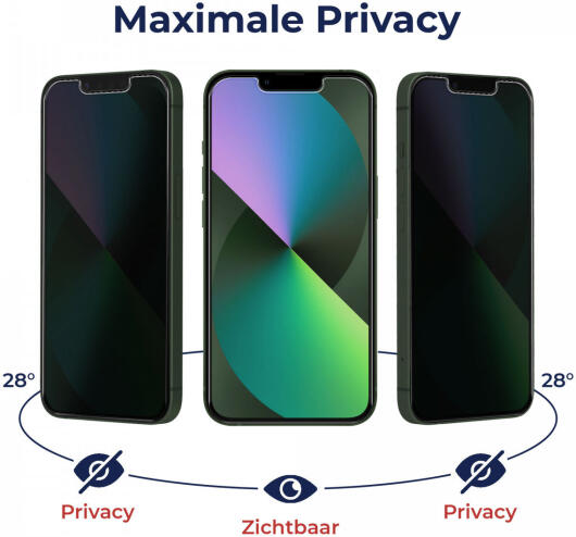 Rosso Samsung Galaxy S21 Plus Privacy Glass met Installatietray afbeelding 4