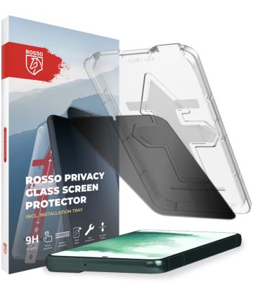 Rosso Samsung Galaxy S22 Plus Privacy Glass met Installatietray Screen Protectors