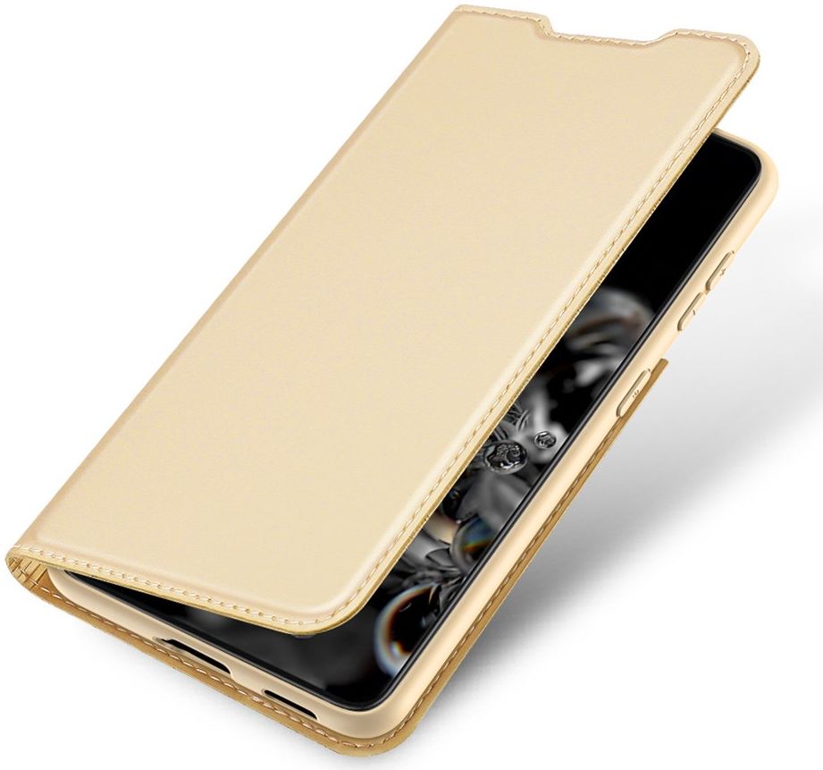 Dux Ducis Skin Pro Series Samsung Galaxy M23 Hoesje Portemonnee Goud afbeelding 1