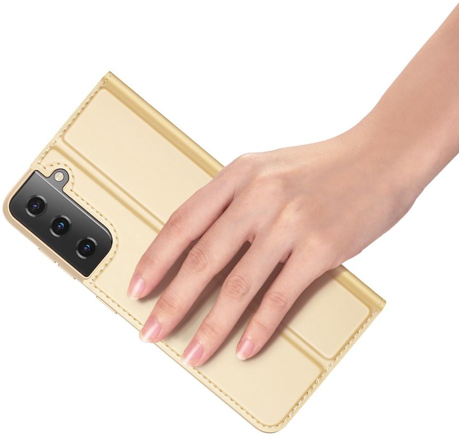 Dux Ducis Skin Pro Series Samsung Galaxy M23 Hoesje Portemonnee Goud afbeelding 7