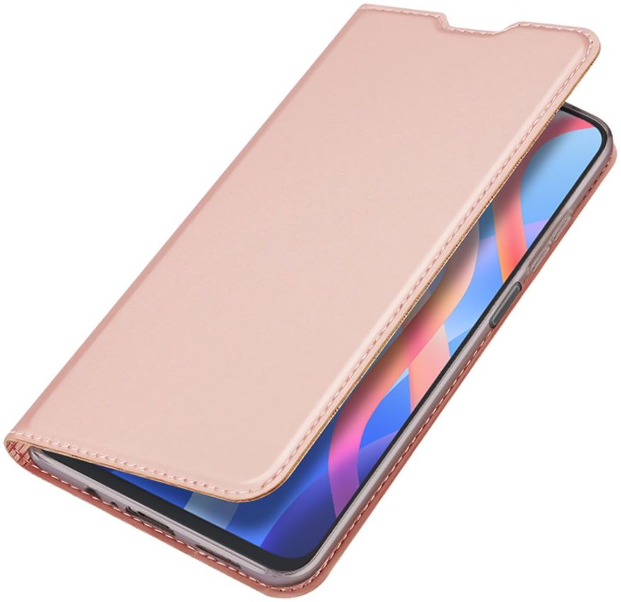 Dux Ducis Skin Pro Xiaomi Poco M4 Pro 5G Hoesje Portemonnee Roze afbeelding 1