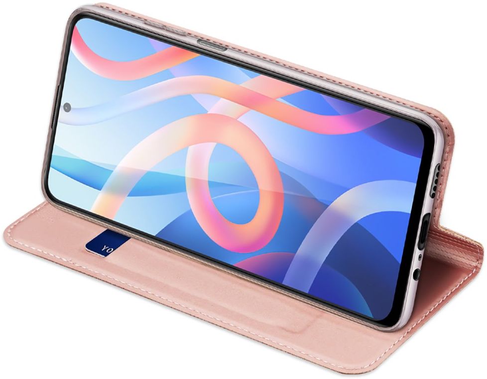 Dux Ducis Skin Pro Xiaomi Poco M4 Pro 5G Hoesje Portemonnee Roze afbeelding 8