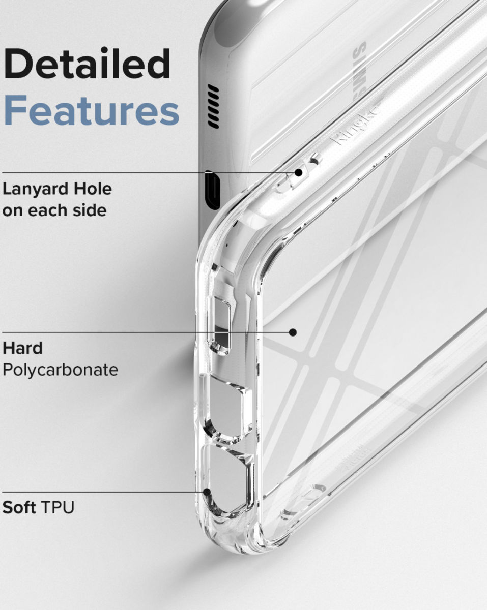 Ringke Fusion Samsung Galaxy A13 4G Hoesje Back Cover Mat Transparant afbeelding 8