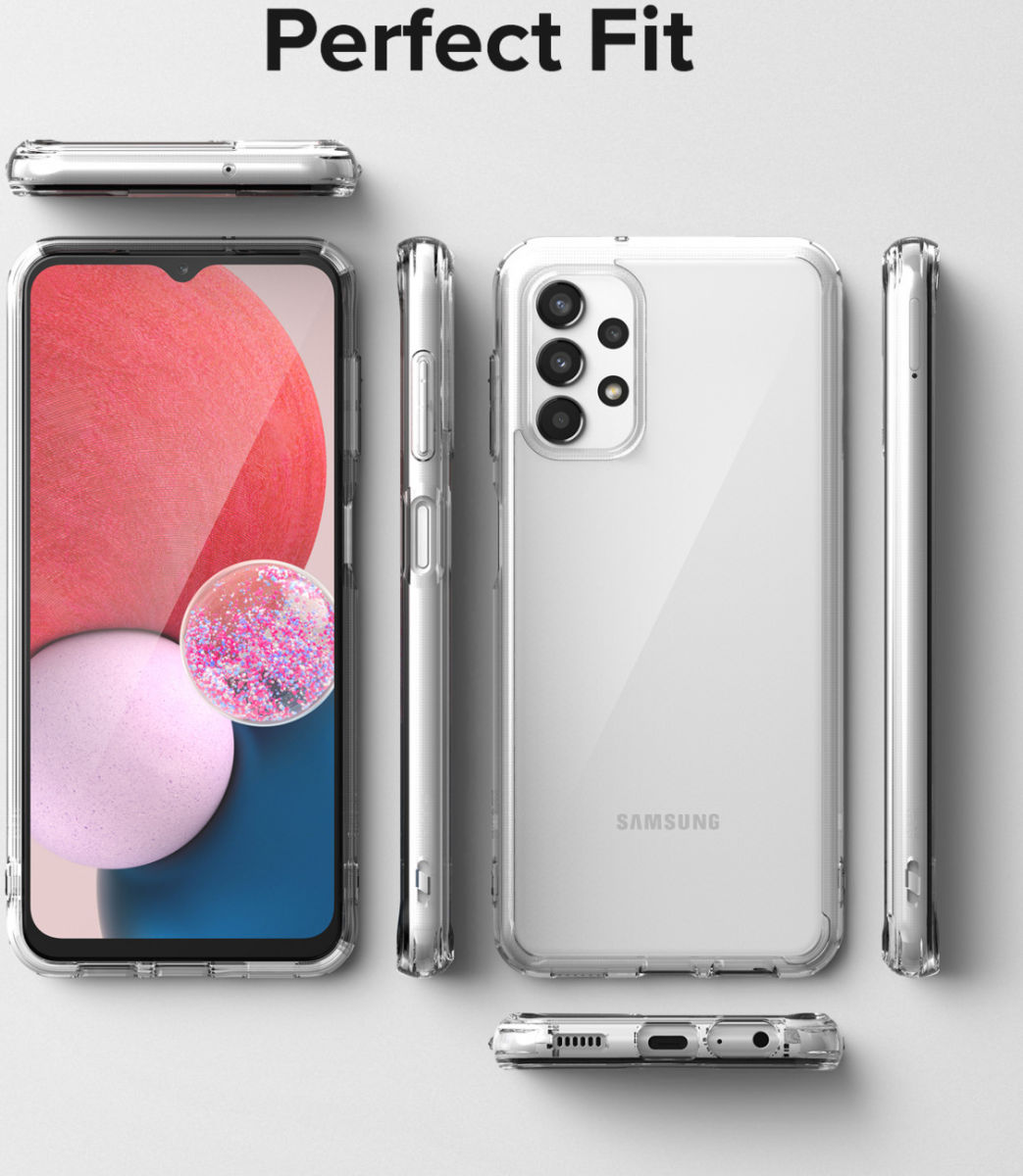 Ringke Fusion Samsung Galaxy A13 4G Hoesje Back Cover Mat Transparant afbeelding 9
