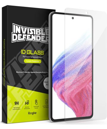 Ringke Samsung Galaxy A53 Screen Protector Tempered Glass [2-Pack] Screen Protectors