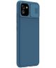 Nillkin CamShield Samsung Galaxy A03 Hoesje met Camera Slider Blauw