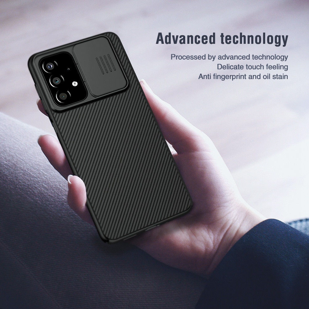 Nillkin CamShield Samsung Galaxy A33 Hoesje met Camera Slider Zwart afbeelding 9