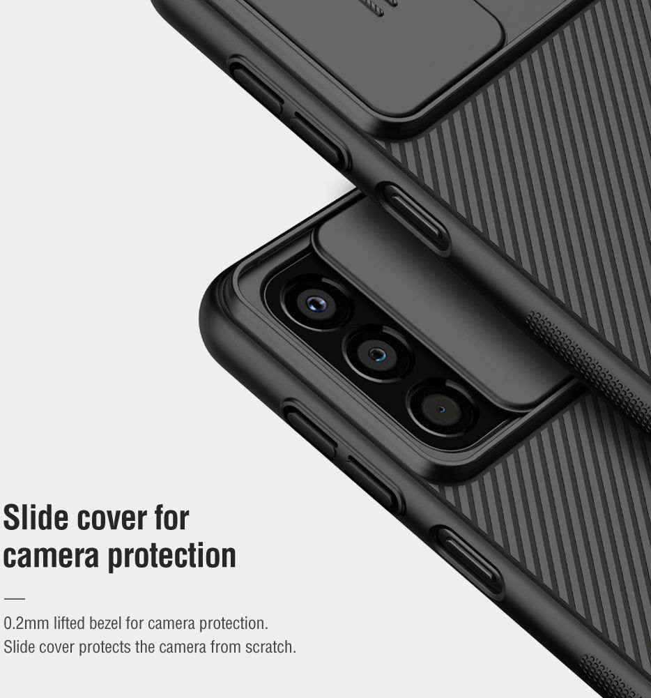 Nillkin CamShield Samsung Galaxy A33 Hoesje met Camera Slider Zwart afbeelding 8