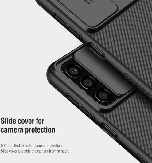 Nillkin CamShield Samsung Galaxy A33 Hoesje met Camera Slider Zwart afbeelding 8