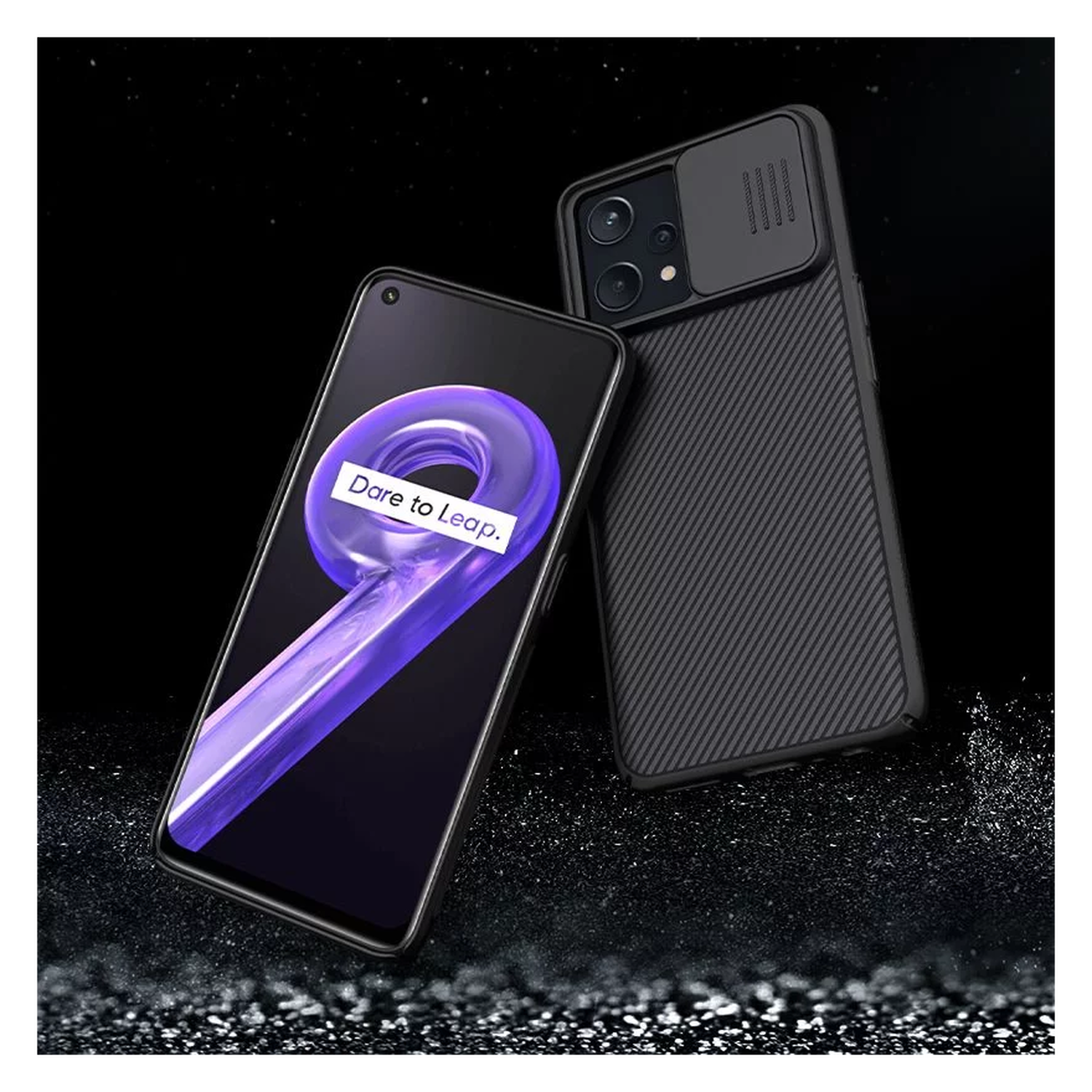 Nillkin CamShield Realme 9 Pro Hoesje met Camera Slider Zwart afbeelding 12
