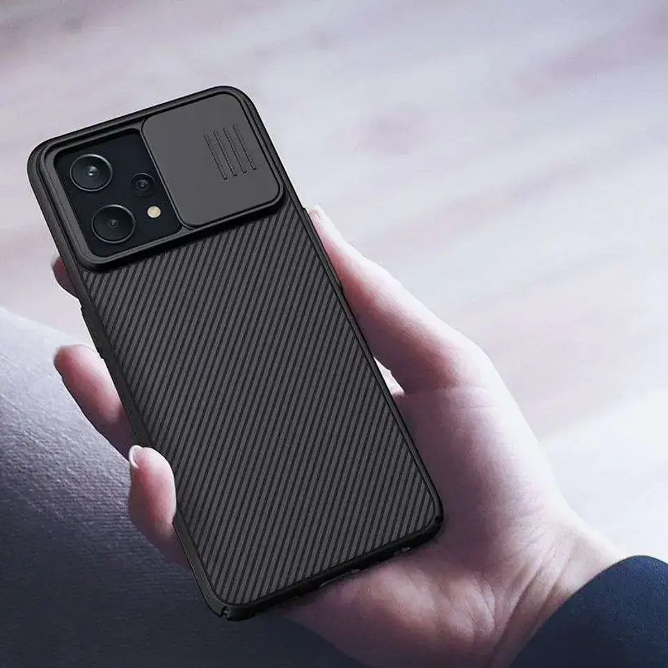 Nillkin CamShield Realme 9 Pro Hoesje met Camera Slider Zwart afbeelding 8