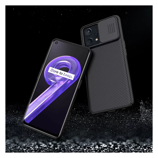 Nillkin CamShield Realme 9 Pro Hoesje met Camera Slider Zwart afbeelding 12