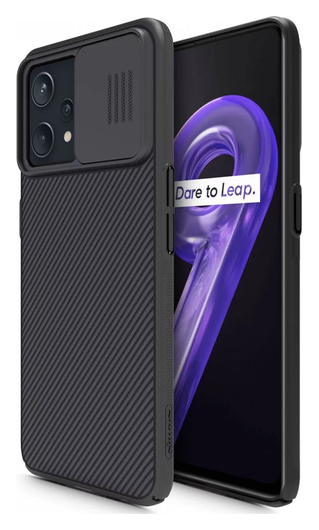 Nillkin CamShield Realme 9 Pro Hoesje met Camera Slider Zwart afbeelding 9