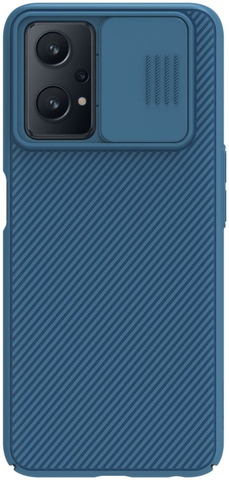 Nillkin CamShield Realme 9 Pro Hoesje met Camera Slider Blauw afbeelding 1