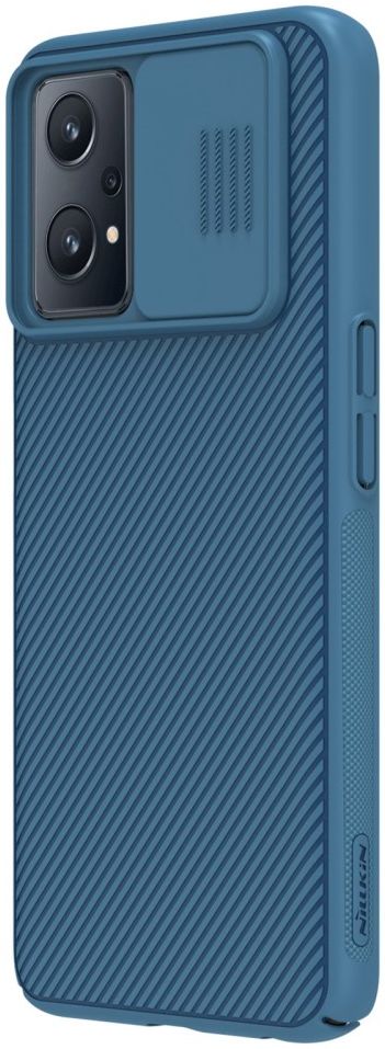 Nillkin CamShield Realme 9 Pro Hoesje met Camera Slider Blauw afbeelding 2