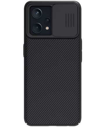 Nillkin CamShield Realme 9 Pro+ Hoesje met Camera Slider Zwart Hoesjes