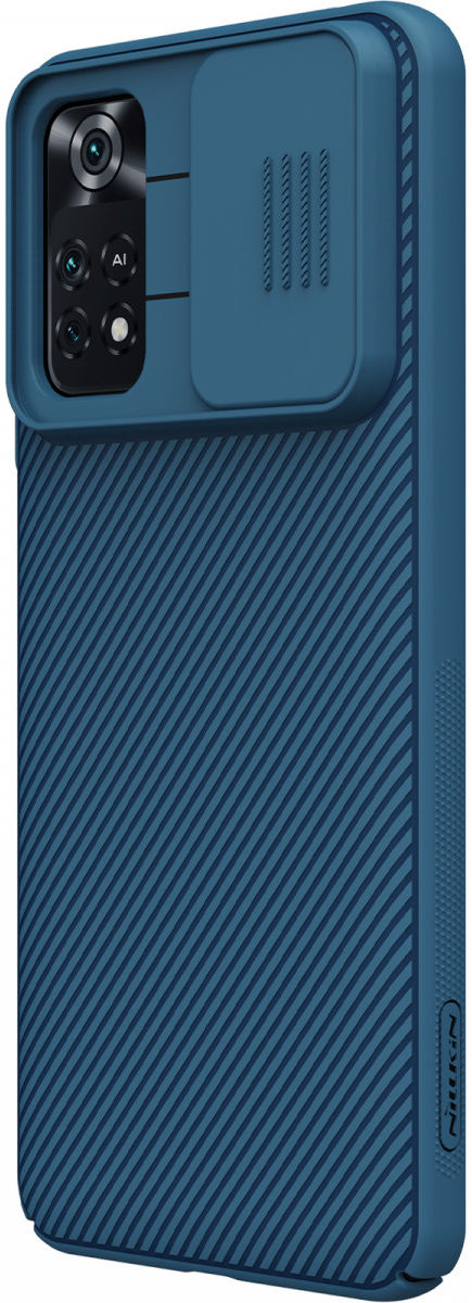 Nillkin CamShield Xiaomi Poco M4 Pro 4G Hoesje met Camera Slider Blauw afbeelding 11