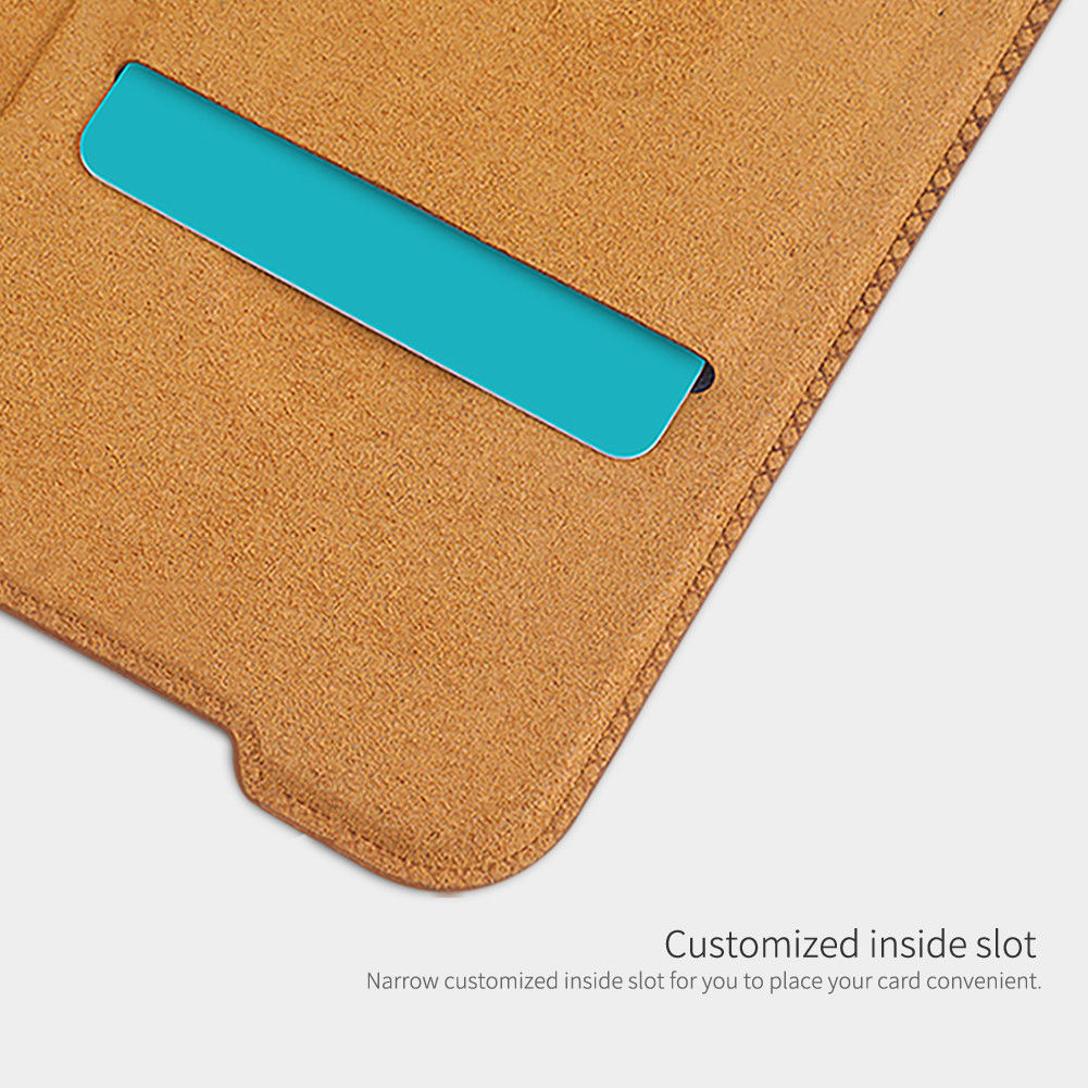 Nillkin Qin OnePlus 10 Pro Hoesje Book Case Zwart afbeelding 7