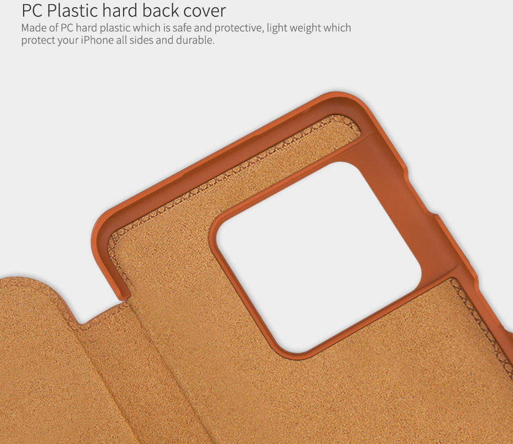 Nillkin Qin OnePlus 10 Pro Hoesje Book Case Zwart afbeelding 8