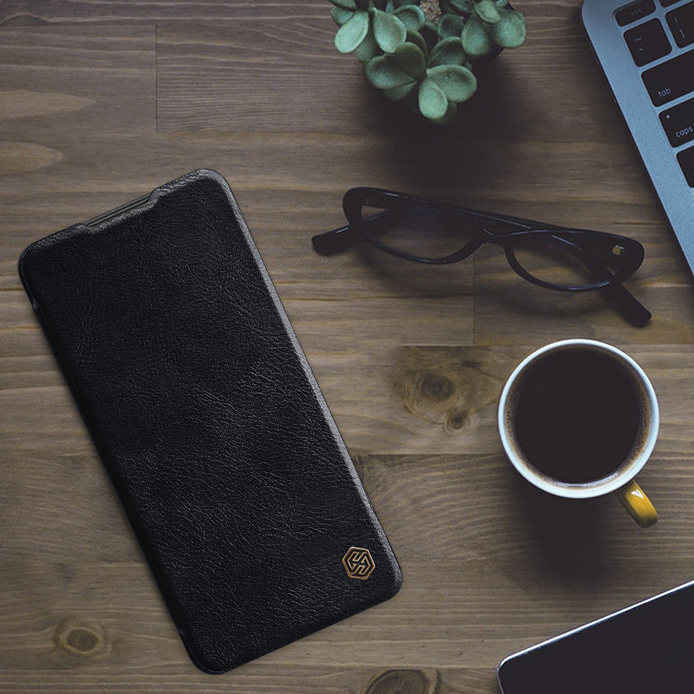 Nillkin Qin OnePlus 10 Pro Hoesje Book Case Zwart afbeelding 10