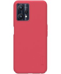 Nillkin Super Frosted Pro Shield Realme 9 Pro Hoesje Rood