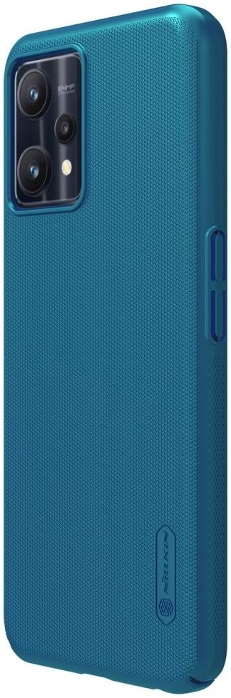 Nillkin Super Frosted Pro Shield Realme 9 Pro Hoesje Blauw afbeelding 2