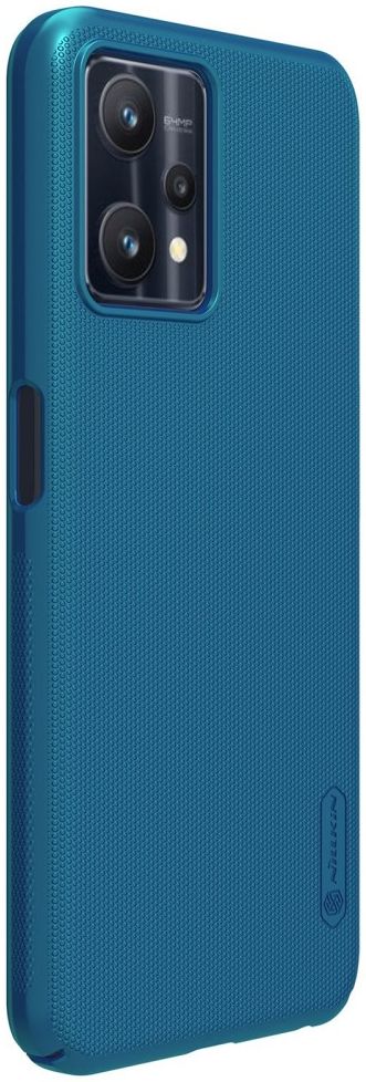 Nillkin Super Frosted Pro Shield Realme 9 Pro Hoesje Blauw afbeelding 4