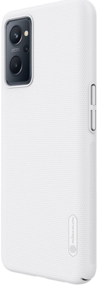 Nillkin Super Frosted Realme 9i/Oppo A76/A96 Shield Hoesje Wit afbeelding 8