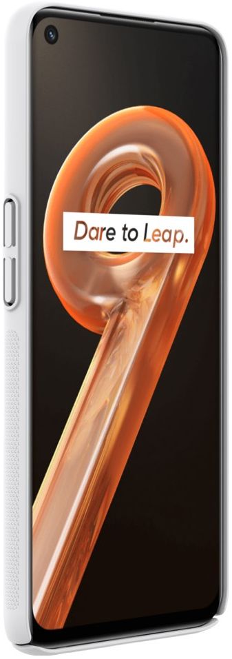 Nillkin Super Frosted Realme 9i/Oppo A76/A96 Shield Hoesje Wit afbeelding 9