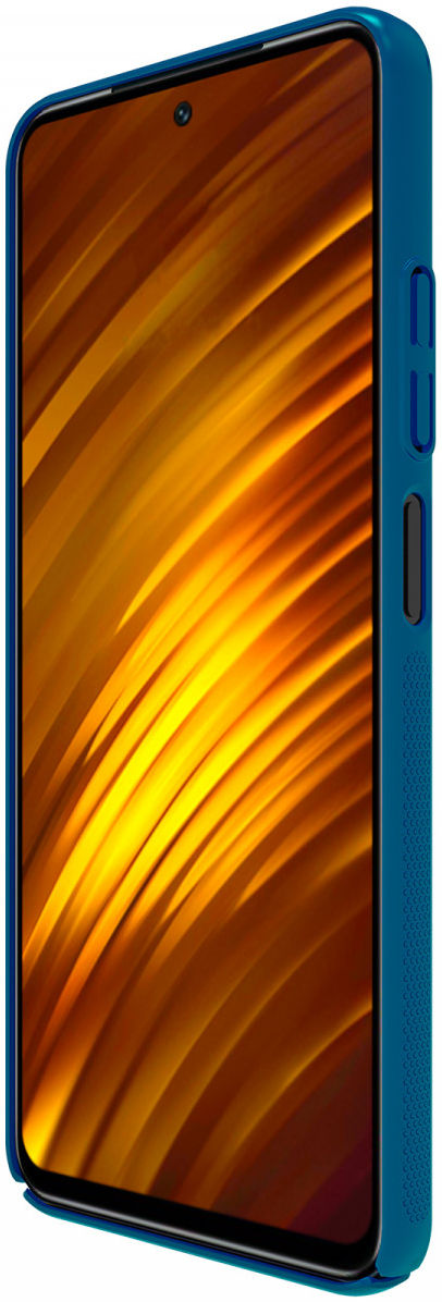 Nillkin Super Frosted Pro Shield Xiaomi Poco M4 Pro 4G Hoesje Blauw afbeelding 13
