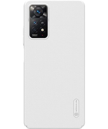 Nillkin Super Frosted Pro Xiaomi Redmi Note 11 Pro (5G) Hoesje Wit Hoesjes