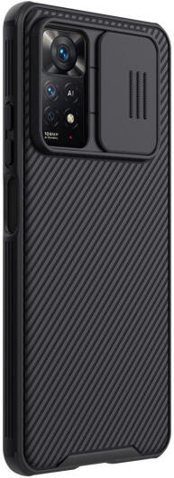 Nillkin Xiaomi Redmi Note 11 Pro Hoesje met Camera Slider Zwart afbeelding 9