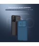 Nillkin Xiaomi Redmi Note 11 Pro Hoesje met Camera Slider Blauw