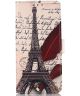 Samsung Galaxy A03 Hoesje Portemonnee met Eiffeltoren Print