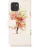 Samsung Galaxy A03 Hoesje Portemonnee met Bloemen Print