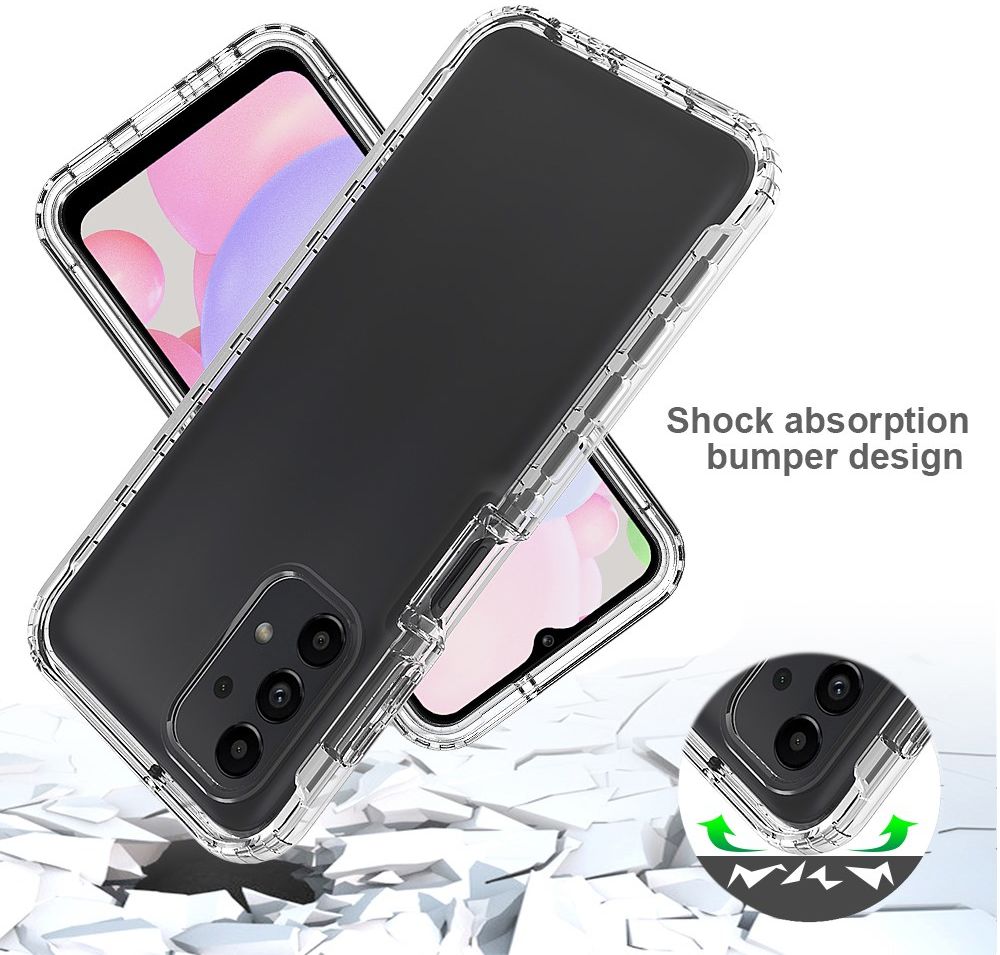 Samsung Galaxy A13 4G Hoesje Volledig Schokbestendig Cover Transparant afbeelding 2