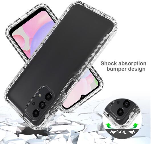 Samsung Galaxy A13 4G Hoesje Volledig Schokbestendig Cover Transparant afbeelding 2