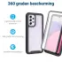 Samsung Galaxy A33 Hoesje Full Protect 360° Cover Hybride Zwart afbeelding 2
