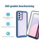 Samsung Galaxy A33 Hoesje Full Protect 360° Cover Hybride Blauw