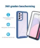 Samsung Galaxy A53 Hoesje Full Protect 360° Cover Hybride Blauw