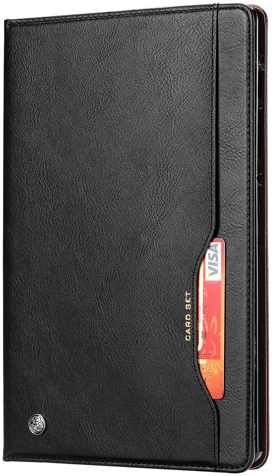 Samsung Galaxy Tab S8 Hoes Met Stand Functie Portemonnee Zwart afbeelding 1