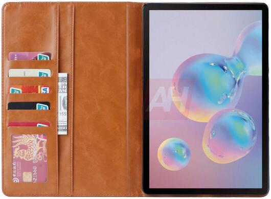 Samsung Galaxy Tab S8 Hoes Met Stand Functie Portemonnee Zwart afbeelding 2