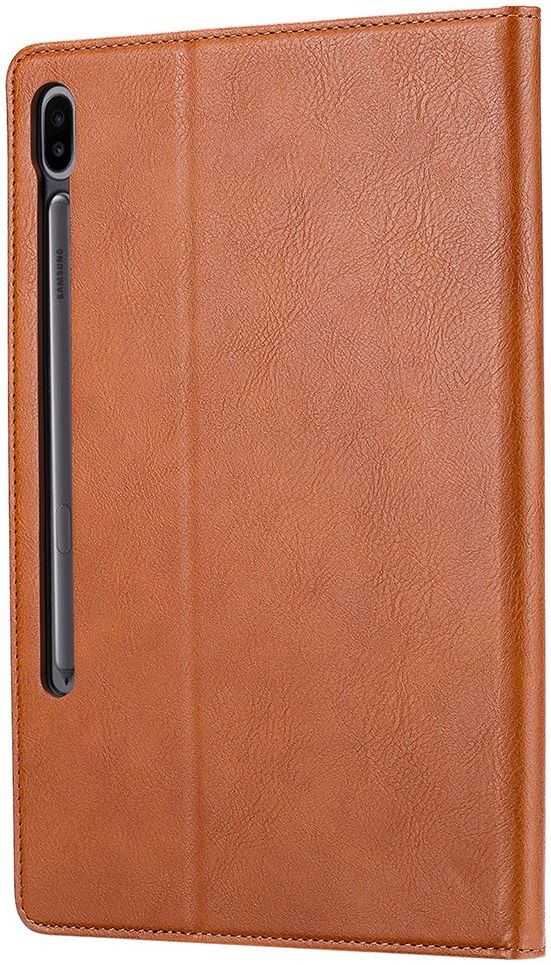 Samsung Galaxy Tab S8 Plus Hoes Met Stand Functie Portemonnee Bruin afbeelding 3
