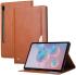 Samsung Galaxy Tab S8 Plus Hoes Met Stand Functie Portemonnee Bruin afbeelding 4