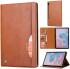 Samsung Galaxy Tab S8 Plus Hoes Met Stand Functie Portemonnee Bruin afbeelding 8