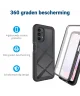 Samsung Galaxy A13 Hoesje Full Protect 360° Cover Hybride Zwart